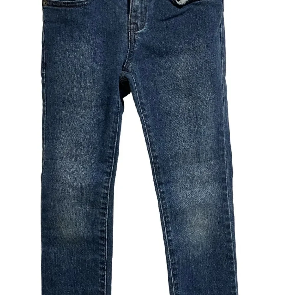 The Children’s Place Boys Skinny Jeans Size 7 Slim Fit Dark Wash Adjustable